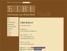 Tablet Screenshot of eibl-geigenbau.de